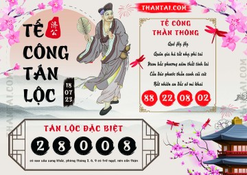 Tế Công Tán Lộc 18/07/2023