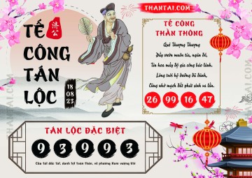 Tế Công Tán Lộc 18/08/2023