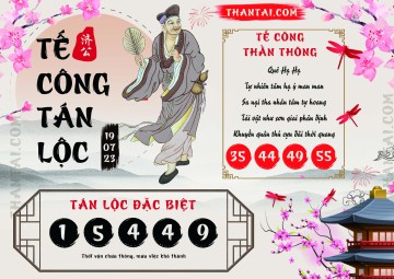 Tế Công Tán Lộc 19/07/2023