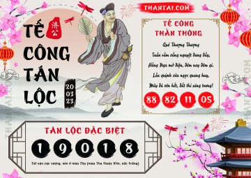 Tế Công Tán Lộc 20/03/2023