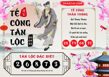 Tế Công Tán Lộc 20/04/2023