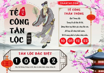 Tế Công Tán Lộc 20/08/2023