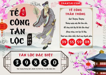 Tế Công Tán Lộc 21/04/2023