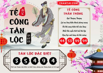 Tế Công Tán Lộc 21/07/2023