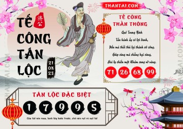 Tế Công Tán Lộc 21/08/2023