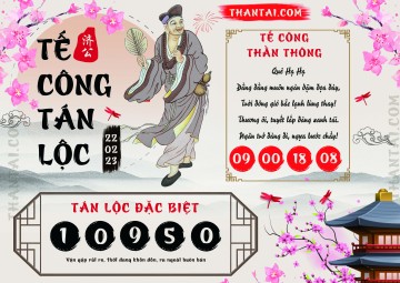 Tế Công Tán Lộc 22/02/2023