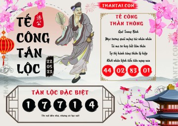 Tế Công Tán Lộc 22/05/2023