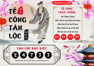 Tế Công Tán Lộc 22/07/2023