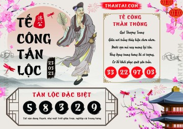 Tế Công Tán Lộc 23/03/2023