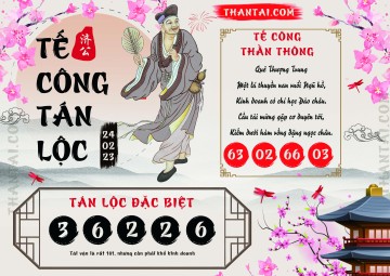 Tế Công Tán Lộc 24/02/2023