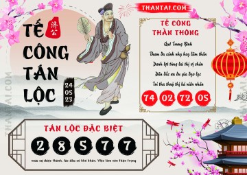 Tế Công Tán Lộc 24/05/2023