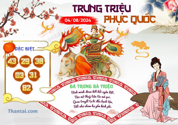 Trưng Triệu Phục Quốc 20/07/2024