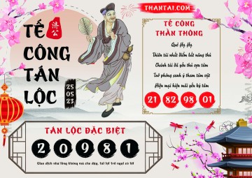 Tế Công Tán Lộc 25/05/2023