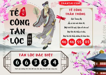 Tế Công Tán Lộc 25/06/2023