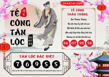 Tế Công Tán Lộc 25/07/2023