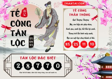 Tế Công Tán Lộc 25/08/2023