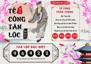 Tế Công Tán Lộc 26/02/2023