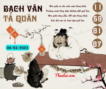 Bạch Vân Tả Quân 08/03/2023