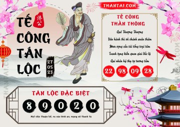 Tế Công Tán Lộc 27/05/2023