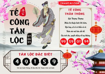 Tế Công Tán Lộc 27/06/2023