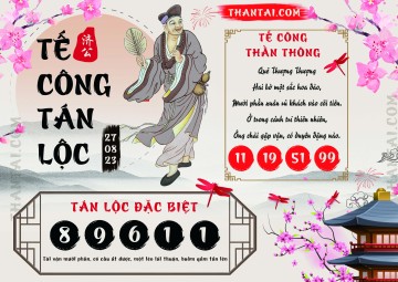 Tế Công Tán Lộc 27/08/2023