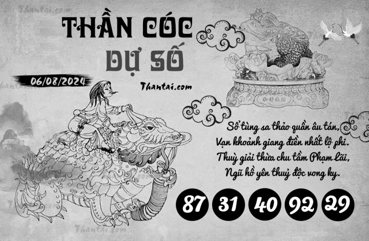 THẦN CÓC DỰ SỐ 22/07/2024