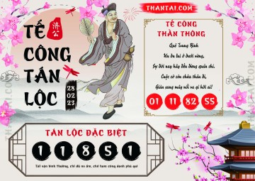 Tế Công Tán Lộc 28/02/2023