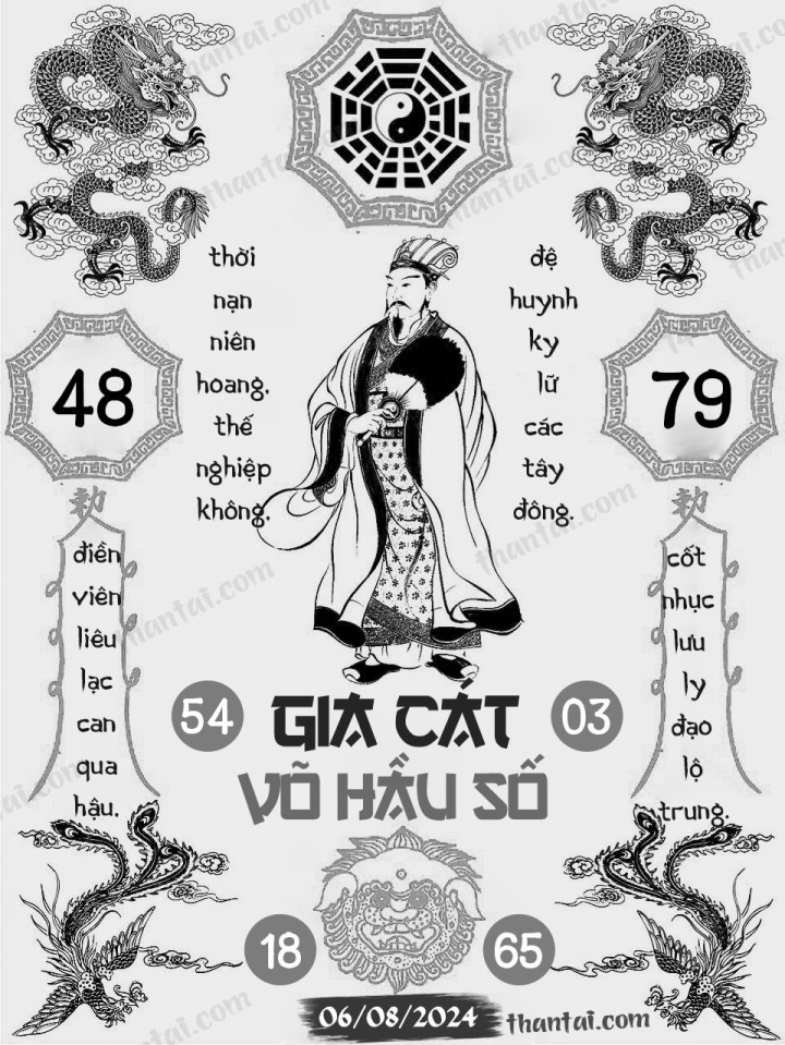 GIA CÁT VÕ HẦU SỐ 22/07/2024