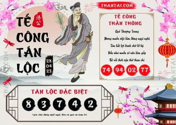 Tế Công Tán Lộc 28/04/2023