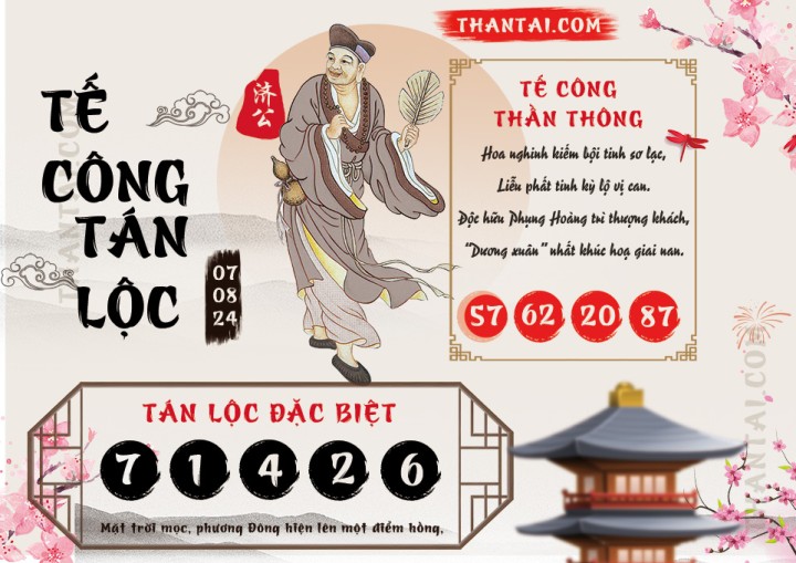 Tế Công Tán Lộc 23/07/2024