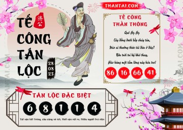 Tế Công Tán Lộc 28/08/2023