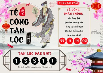 Tế Công Tán Lộc 29/03/2023