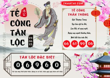 Tế Công Tán Lộc 29/06/2023