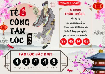 Tế Công Tán Lộc 30/03/2023