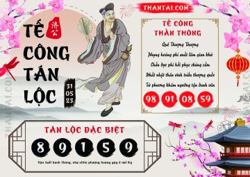 Tế Công Tán Lộc 31/05/2023