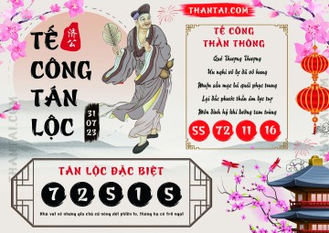 Tế Công Tán Lộc 31/07/2023