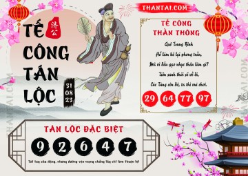 Tế Công Tán Lộc 31/08/2023