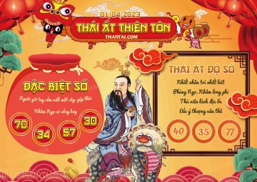 Thái Ất Thiên Tôn 01/04/2023