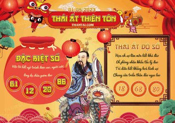 Thái Ất Thiên Tôn 01/05/2023