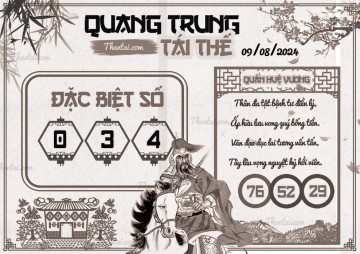 QUANG TRUNG TÁI THẾ 09/08/2024