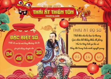 Thái Ất Thiên Tôn 01/08/2023