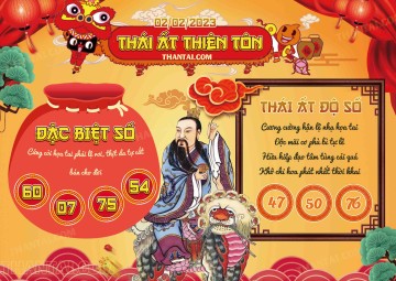 Thái Ất Thiên Tôn 02/02/2023