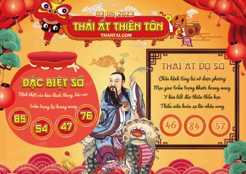 Thái Ất Thiên Tôn 03/05/2023