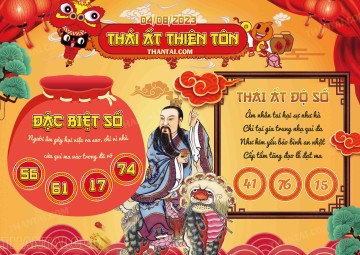 Thái Ất Thiên Tôn 04/08/2023