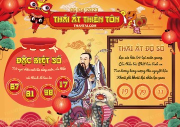 Thái Ất Thiên Tôn 06/04/2023