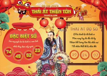 Thái Ất Thiên Tôn 06/08/2023