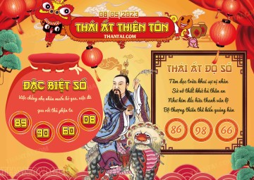 Thái Ất Thiên Tôn 08/05/2023