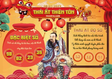 Thái Ất Thiên Tôn 08/07/2023