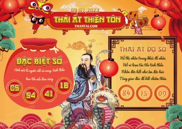 Thái Ất Thiên Tôn 09/07/2023