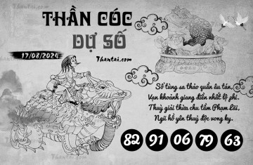 THẦN CÓC DỰ SỐ 17/08/2024